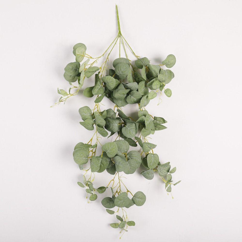 Elegant Artificial Eucalyptus Leaf Vine Real Touch Fake Plants Outdoor Indoor Garden