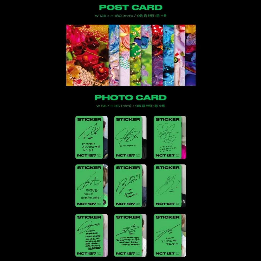NCT127 - Наклейка (Липкая Вер.)