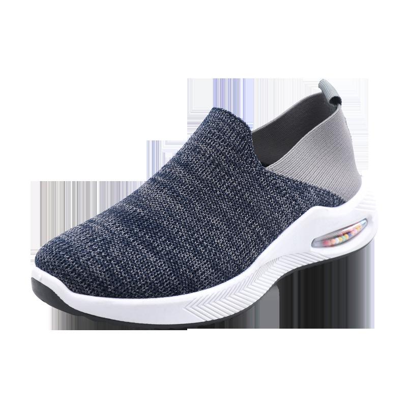 Весна и лето 2024 года, новые модные женские туфли на воздушной подушке с мягкой подошвой, низкие носки, туфли с одной педалью, ленивые туфли корейской версии