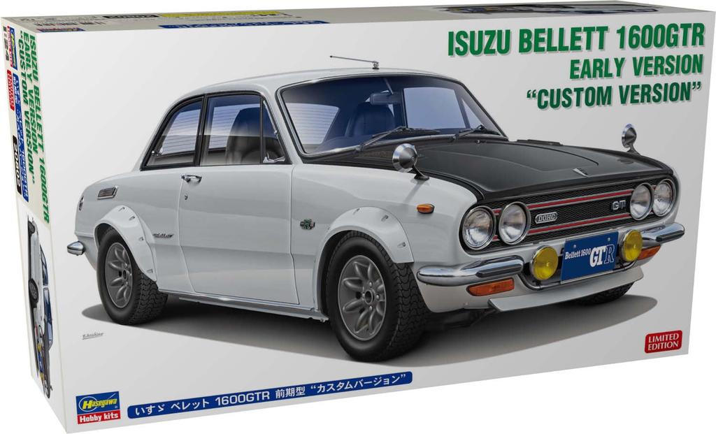 Hasegawa Исузу Белетт 1600GTR Ранняя модель Пластиковая модель-конструктор 20802 1/24 «Custom Version» (Автомобиль)