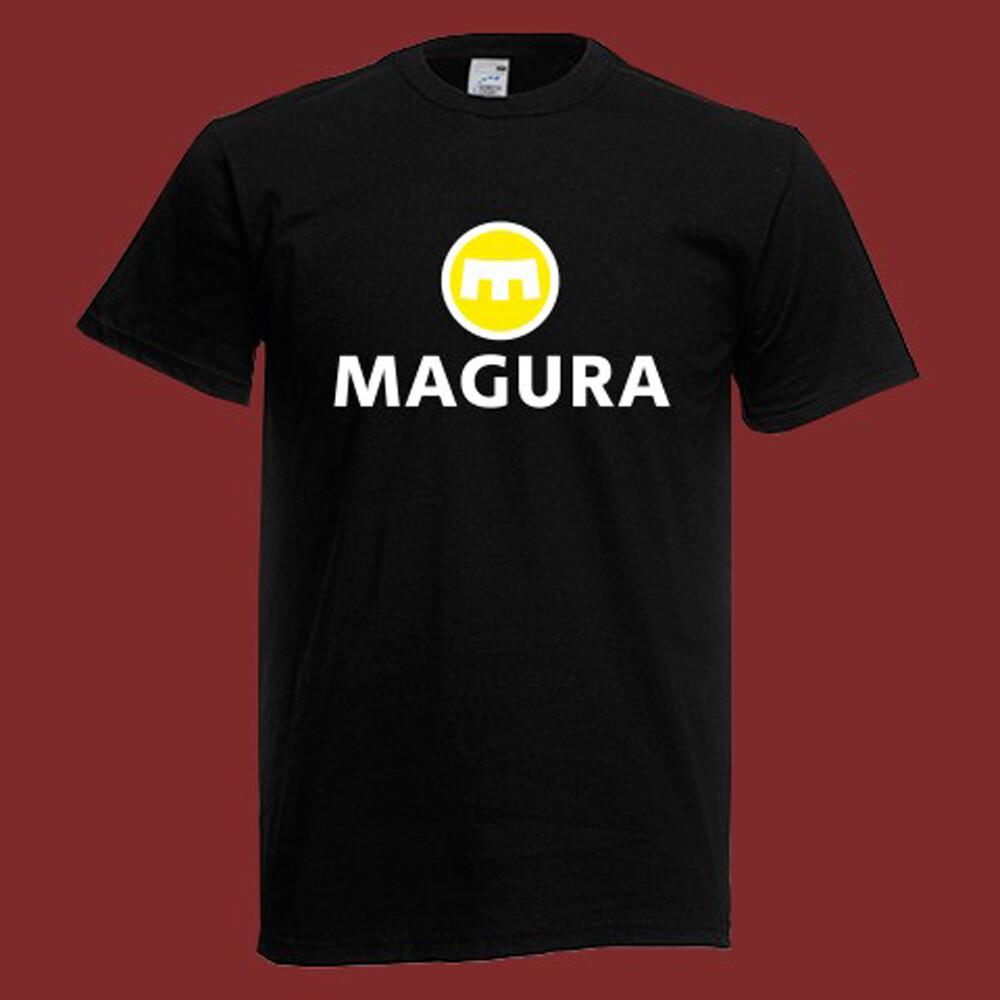 MAGURA logo graphic black T-shirt