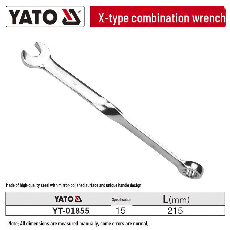 Yiertuo X-Shaped Dual-End Plum Blossom Wrench for Scaffolding Workers
