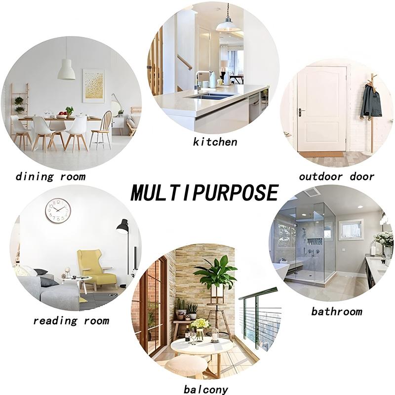 Gothic Dark Rose Skull Bloom Print Round Rug, Multi-functional Office Chair Sofa Carpet, Easy Clean Carpet for Home and Living Spaces