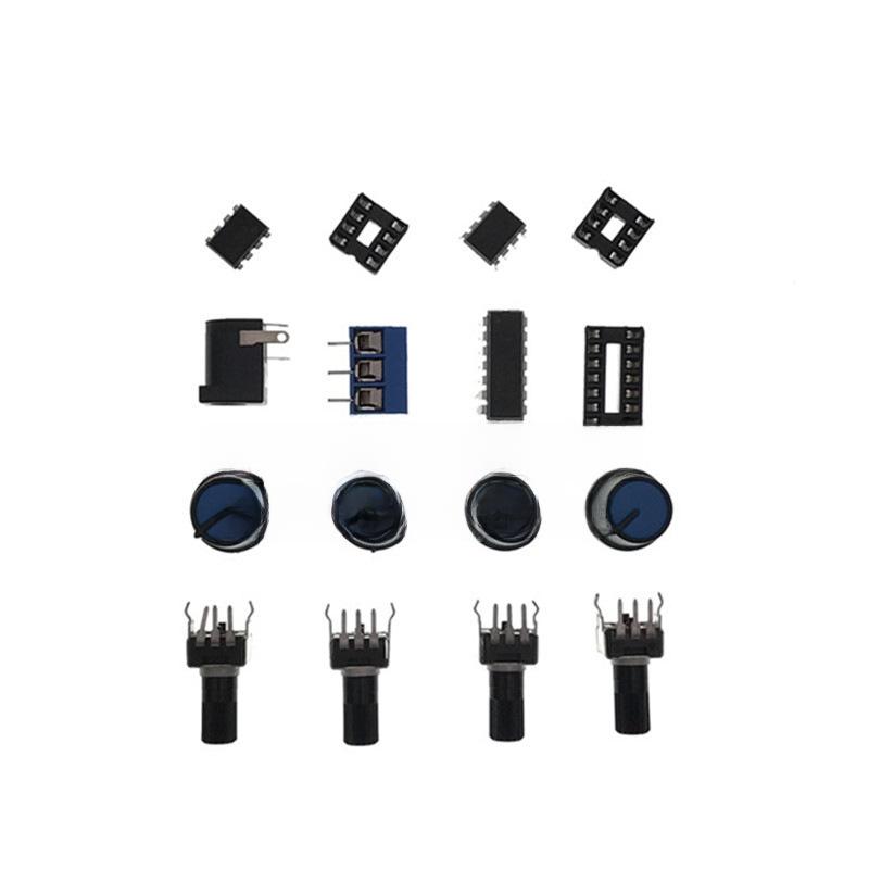 ICL8038 Модернизированный многофункциональный генератор сигналов низкой частоты DIY Kit с оболочкой