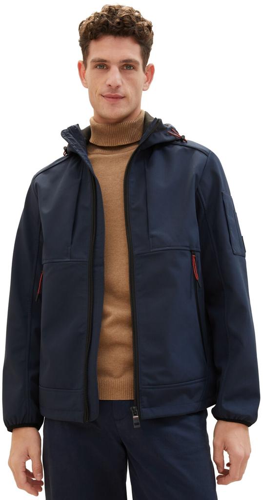 Зимняя куртка Tom Tailor Softshell-Jacket (1038909) sky captain blue