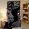 Чехол для Samsung Galaxy S26 S22 S23 FE S20 S25 Ultra S21 S24 Plus Note 20 10+ Funda Чехол для телефона Marvels Человек-паук Веном