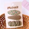 Winter Korean Fashion Cloth Hairpins Women Girls Hair Clips Pin Barrettes Accessories Hairgrips Headdress Headwear Ornament
