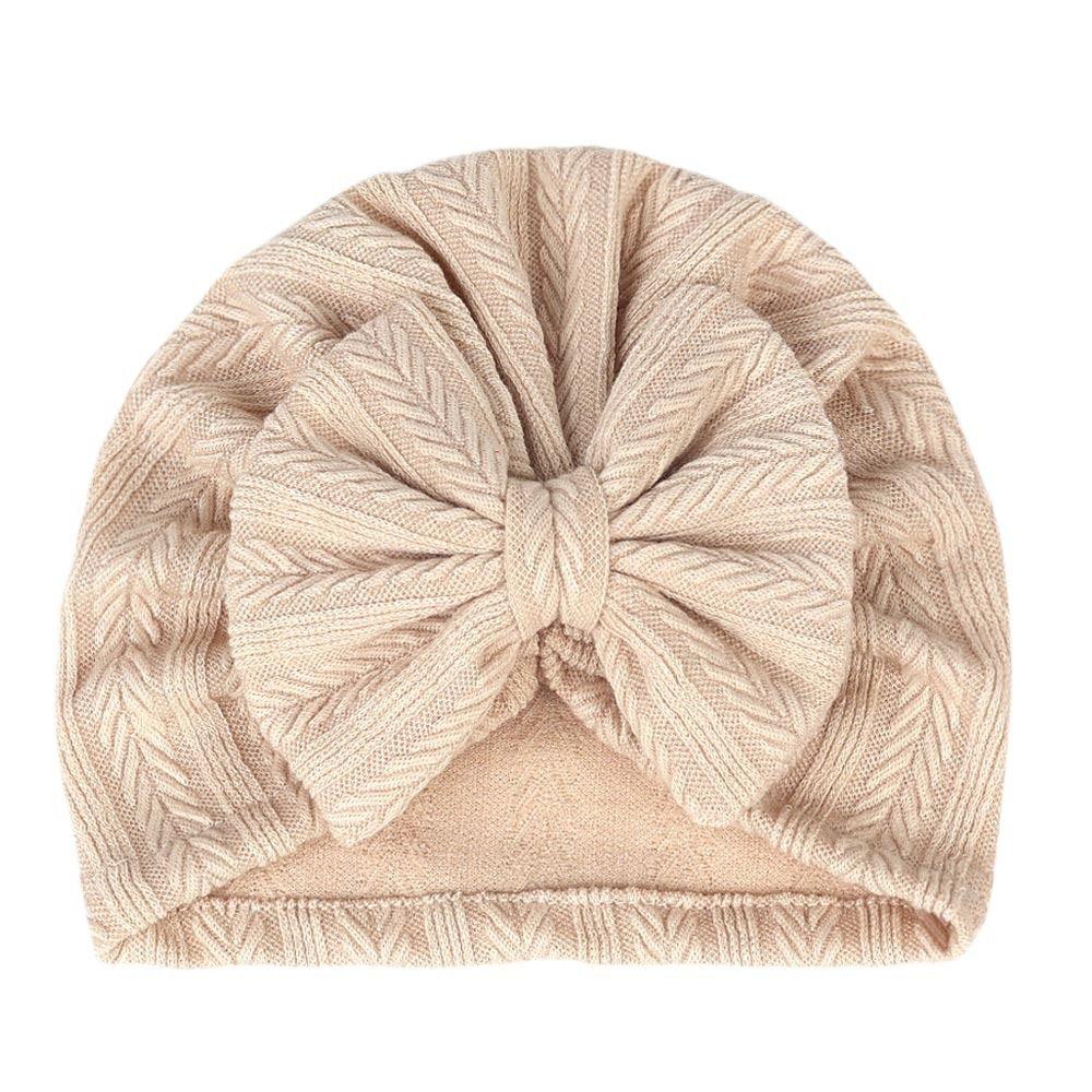 Малыш Большой Бант Новорожденный Младенец Повязки на Голову Детская Шапка Детские Повязки на Голову Шапка-Тюрбан