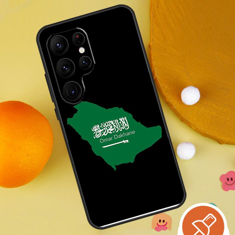 Чехол Флаг Саудовской Аравии для Samsung Galaxy S25 Ultra S24 S23 S22 S21 Ultra S9 S10 S20 Plus S24 FE Чехол Funda