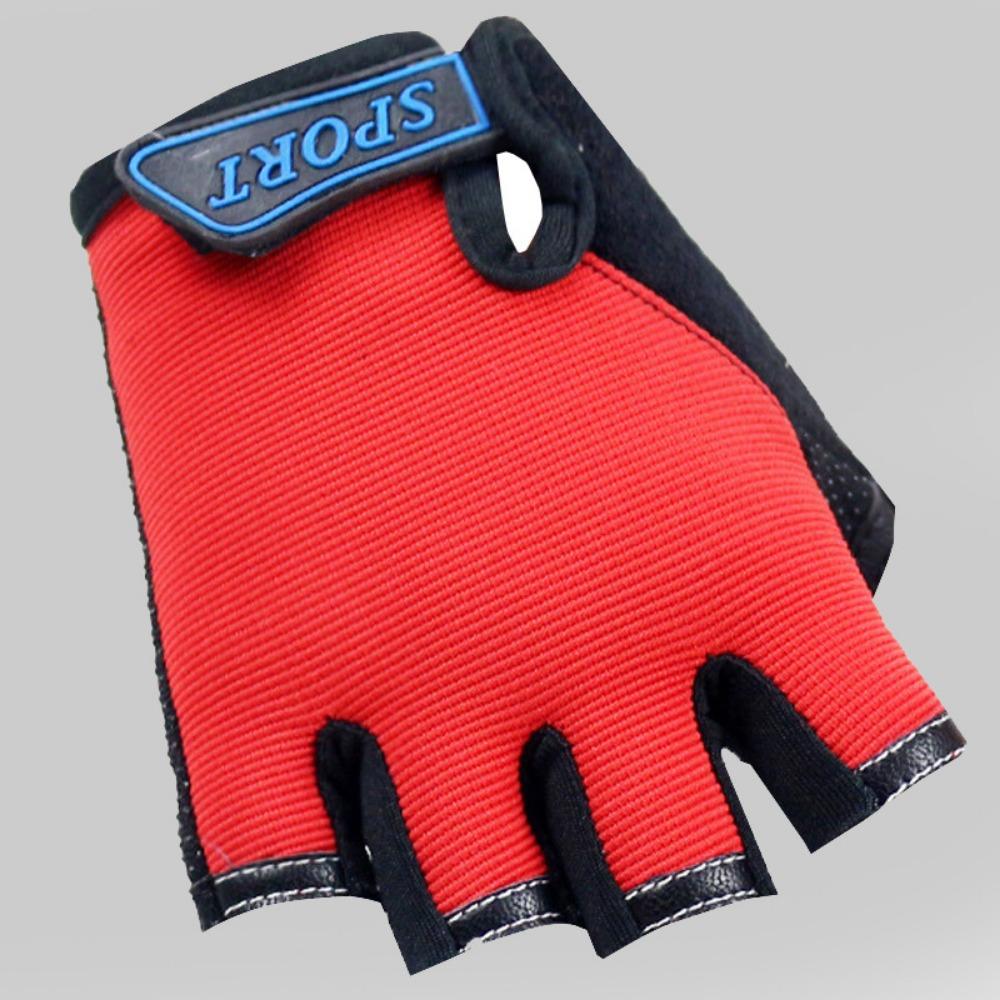 Children's Half-finger Gloves Riding High Elastic Outdoor Sun Protection Exercise
