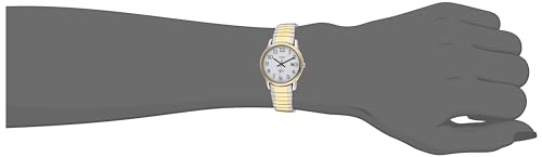 Часы Timex Men's Modern EasyReader 40 мм, двухцветные/белые. ,