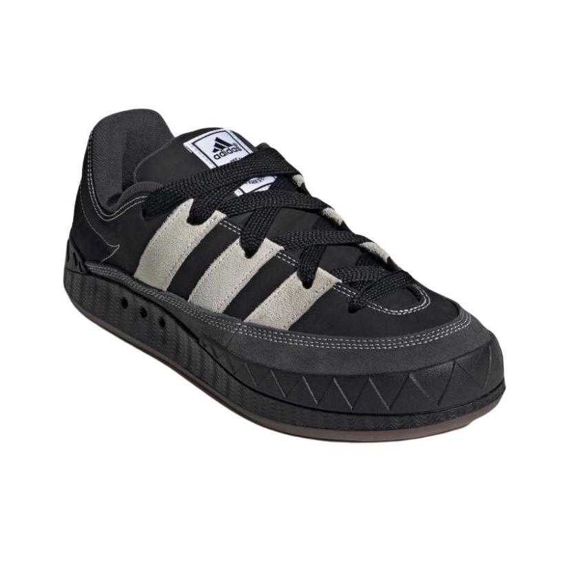 Adidas Originals Adimatic Fashion Versatile Non-Slip Low-Top Skate Shoes Unisex Sneakers Black ID3938