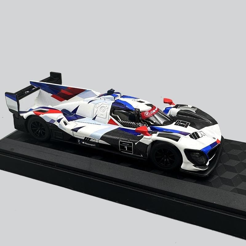 CCA Simulation 1:45 BMW M Hybrid V8 Alloy Car Model with Acrylic Display Box Diecast Collection Toy Vehicle Birthday Gift Boy