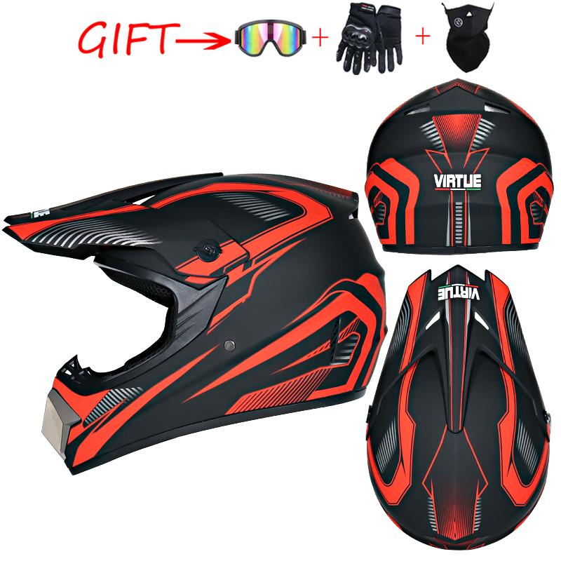 Защитный шлем для мотокросса Casco Motocross Bicycle Downhill Capacete ATV Cross Helmet Детский шлем для мотоцикла Dot Abs 1 кг унисекс