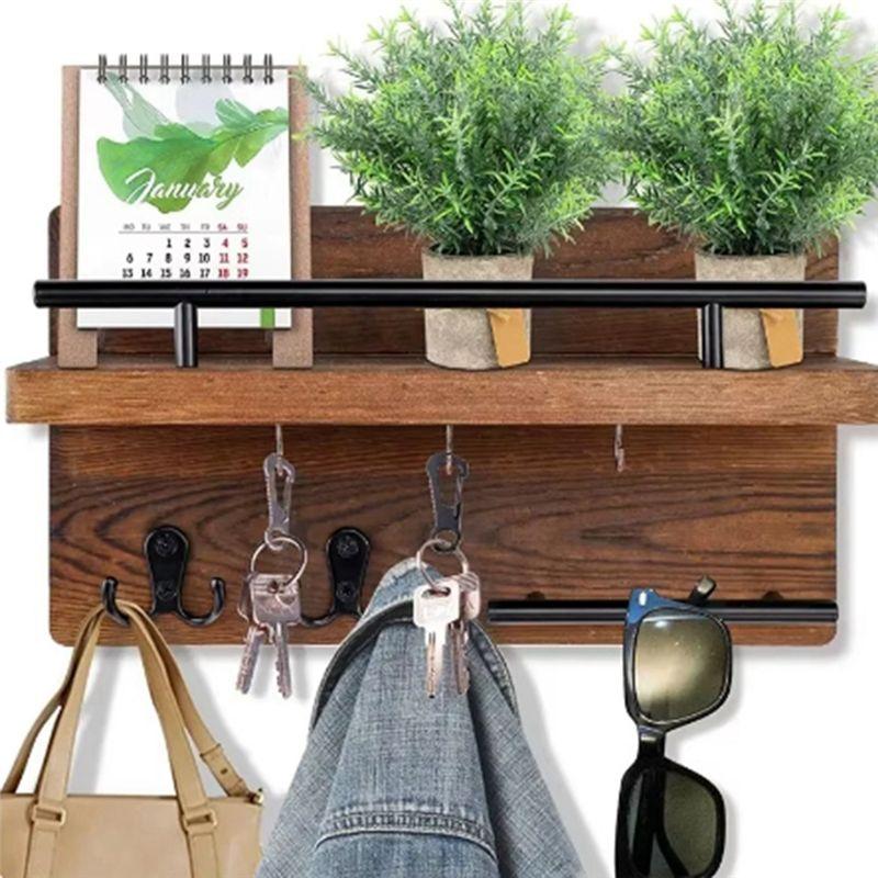 M-Современный-Настенный держатель для ключей Вешалка-стойка для пальто и сумок Декоративный крючок для ключей для прихожей, кладовой, коридора, ванной комнаты, домашнего декора