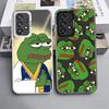 Смешной грустный лягушонок P-Pepe Мем Мягкий чехол для телефона для Samsung A17 A16 A15 A14 A13 A57 A56 A55 A54 A53 A37 A36 A35 A34 A33 A26 A25 A24 A
