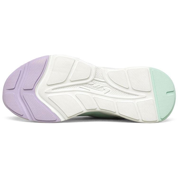 Skechers Bobs Bamina Макарон Ткань Синтетическая Кожа Удобные Универсальные Низкие Папины Кроссовки Женская кроссовка Белый Фиолетовый Синий 117042-WLVM