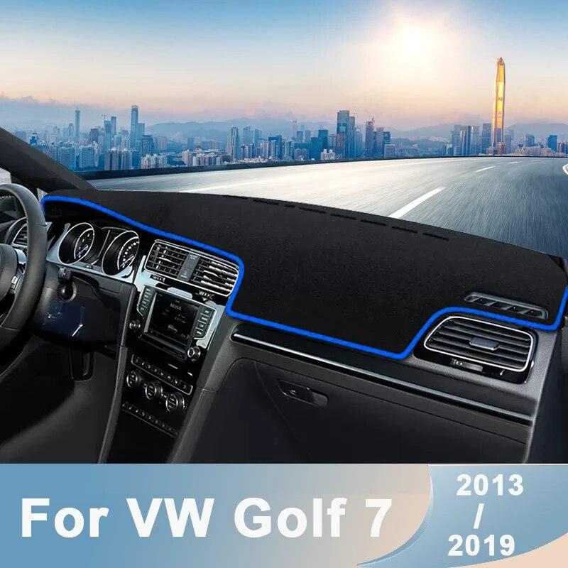 Приборная панель автомобиля, избегайте легкой панели, инструментальная платформа, чехол для стола, коврик, коврики для VW Golf 7 MK7 R Line 2013-2015 2016 2017 2018