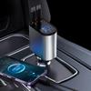 100 Вт Dual USB Type C Быстрая зарядка 4 в 1 Выдвижное автомобильное зарядное устройство для iPhone Samsung Супербыстрое зарядное устройство Адаптер прикуривателя