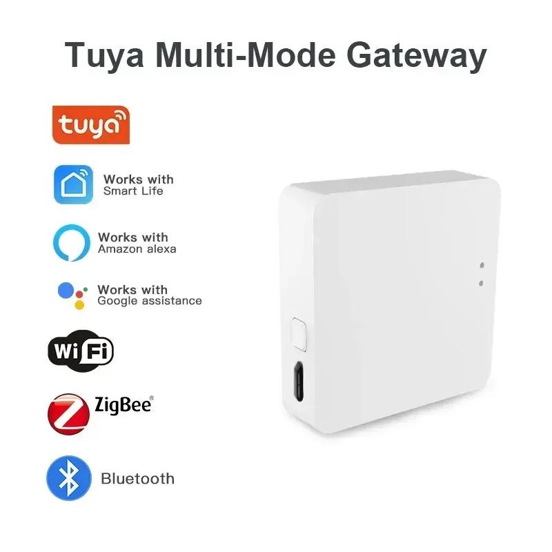Multi Mode ZigBee Bluetooth Gateway Hub Wireless Smart Home Device Remote Control Bridge Compatible with Alexa Google Home