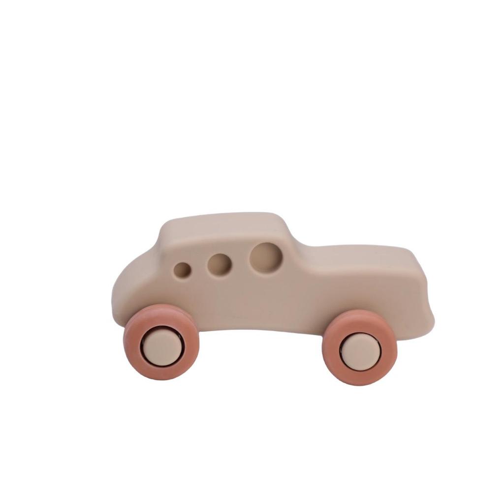 Мультяшная забавная силиконовая ударопрочная игрушка для малышей, машинка/самолет