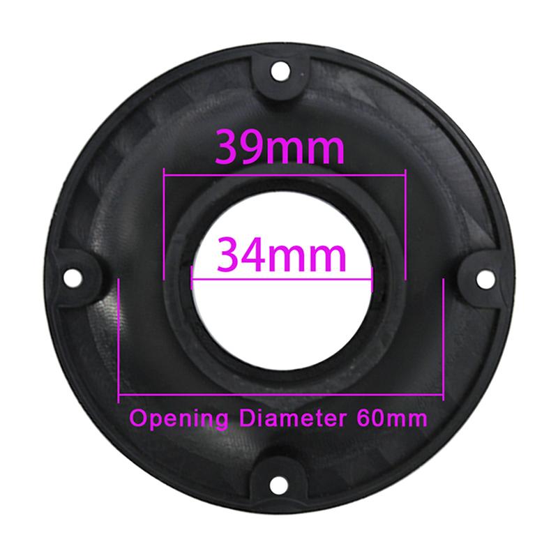 3-дюймовый 80-мм маленький рупорный твитер, пластиковое резьбовое горло, 34-мм аксессуары для ремонта динамика