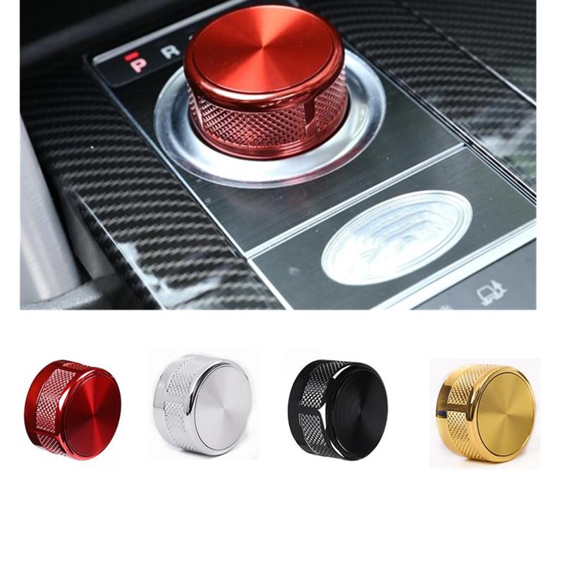 Zinc Alloy Gear Shift Knob Head Trim For Land Rover Discovery Sport Discovery 4 LR5 Range Rover Sport Evoque Vogue