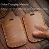 Leather Car Key Case Cover for Zeekr 001 X 7X 007 007GT 009 Car Remote Key Fob Shell Holder Keychain Accessories