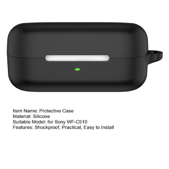 Гибкий защитный противоударный плотно прилегающий чехол для наушников с защитой от ударов, нескользящим покрытием и защитной крышкой