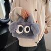 New Cute Fashion Big-eyed Dog Baby Bag Girls Shoulder Handbag Joker Children Plush Mini Packet Messenger Bag Kids Accessories