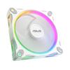 Asus Prime MR120 ARGB Fan PC Case Fan Lighting On the Frame 28mm Thick MR120 ARGB FAN WHITE Official Domestic Distributor Product White Double-sided