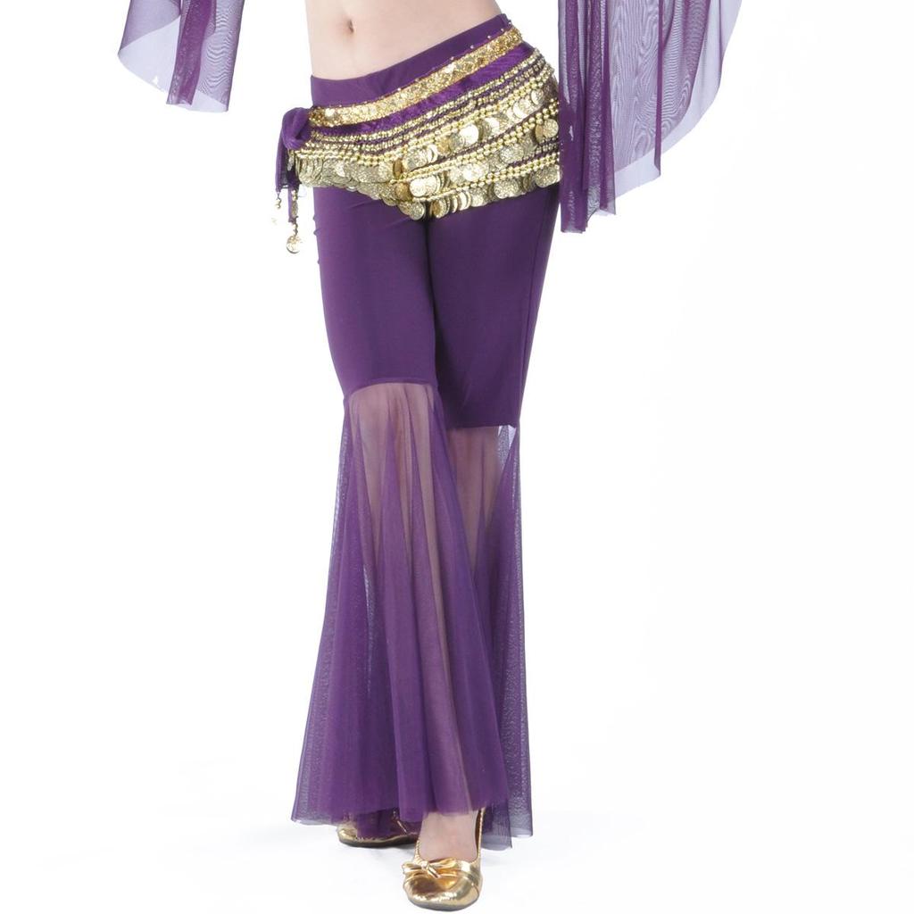 Mesh Flare Belly Dance Pants - Dancewear by Belly Dance Brand