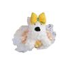 Unique Original Plush Dog Keychain With Customizable Bow Colors Perfect For Gifts And Collectibles