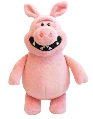 Плюшевая игрушка Niki Shaun the Sheep Mischievous Pig Classic "laught" 25 см Shaun the Sheep Gift Pig Prank Mischievous Pig Present Gift Gift Shaun Clay