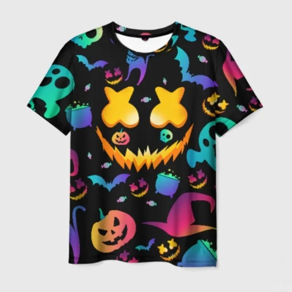 Street Fashion T-Shirt For Kids Short Sleeve Hip Hop Print Tee Shirt Boys T Shirt Pullover Girl Clothing