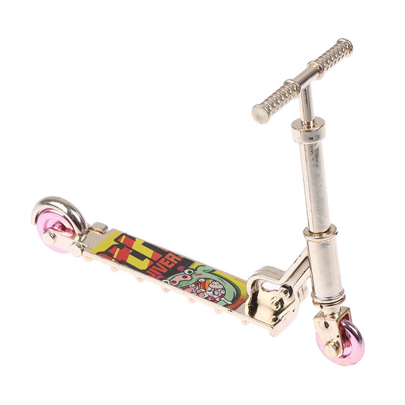 Mini Scooter Child Educational Toy Finger Scooter Bike Skateboard Fingerboard