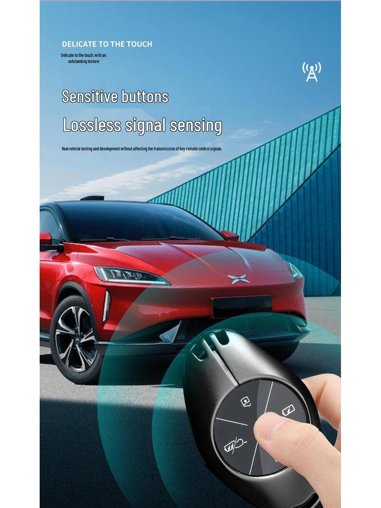 Xiaopeng Key Case: Fits 23 Models Including P7, P7i, P5, G3, G3i, G9, G6 - Men's Car Key Shell with Advanced Modifications