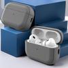 Защитный чехол из кожи с узором личи для AirPods 4-го поколения, Pro 2, 2-го и 3-го поколений Apple Bluetooth-наушников