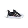 Adidas Originals Superstar 360 Comfortable Versatile Low-Top Walking Shoes Baby Shoes Black White IG9895
