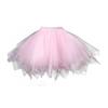 Women Tulle Skirt 50s Tutu Petticoat Elastic Waist Short Ballet Crinoline Petticoat Carnival Costume Underskirt