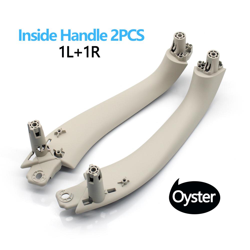 2PCS Car Front Rear Inner Door Left Right Handle Inside Pull Handle Panel Cover Trim For BMW X3 X4 G01 G02 F97 F98 2018-2022
