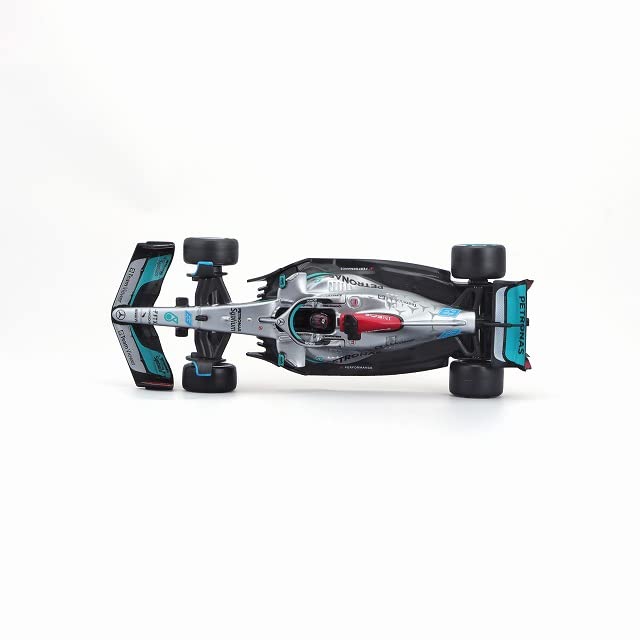 Bburago Mercedes AMG Petronas F1 Team W13 E Performance Russell with Driver Finished Product 1/43 (2022) No.63 G.