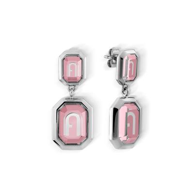 СерьгиOCTAGONALEARRINGS FJ0307ETU Розовые [АКСЕССУАР FURLA] Женские [Товар]