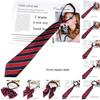 School Uniform Graduation Photo Tie For Kids With Adjustable Clip Features