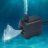 LED Light Submersible Pump 800L/H Ultra-Quiet Aquarium Pond Tank Pool Water Fountain Pump UK Plug