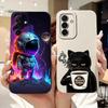 Для Samsung Galaxy A56 5G Чехол A16 A26 A36 Милый Кот Динозавр Конфета Чехол для Телефона Для Samsung A56 A 16 26 Galaxy A36 Мягкая Обложка Сумки