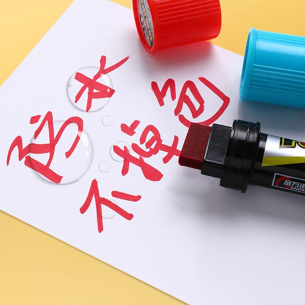 Poster Pen Refillable Marker Pen Paint Permanent POP Waterproof 20mm Sketching Graffiti Markers