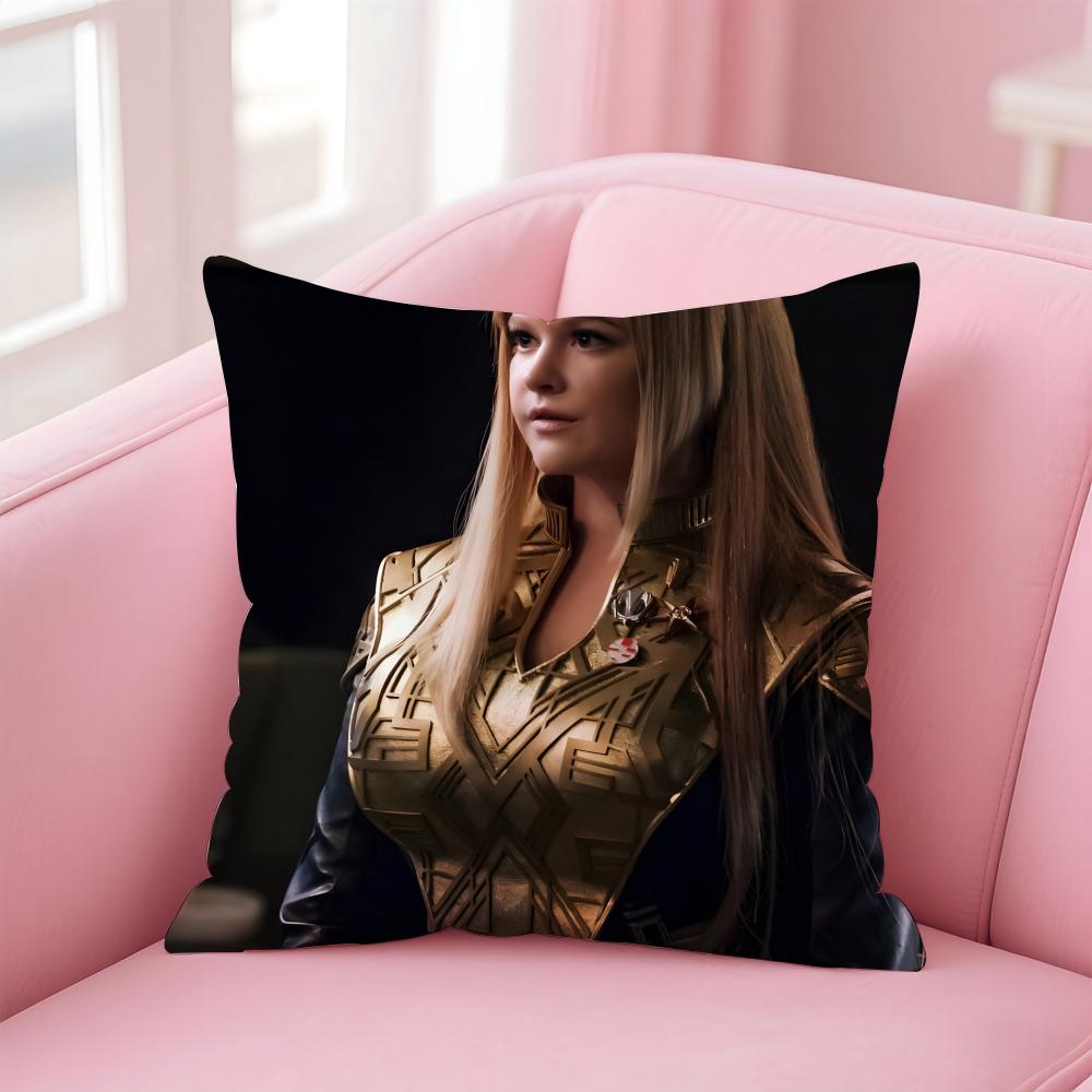 SSylvia Tilly Cushion Cover Pillow Case Soft Friendly Fabric Concealed Zipper
