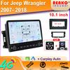 Android For Jeep Wrangler 2007- 2018 Car Radio Carplay Navigation GPS Stereo Auto Screen Bluetooth Multimedia Player