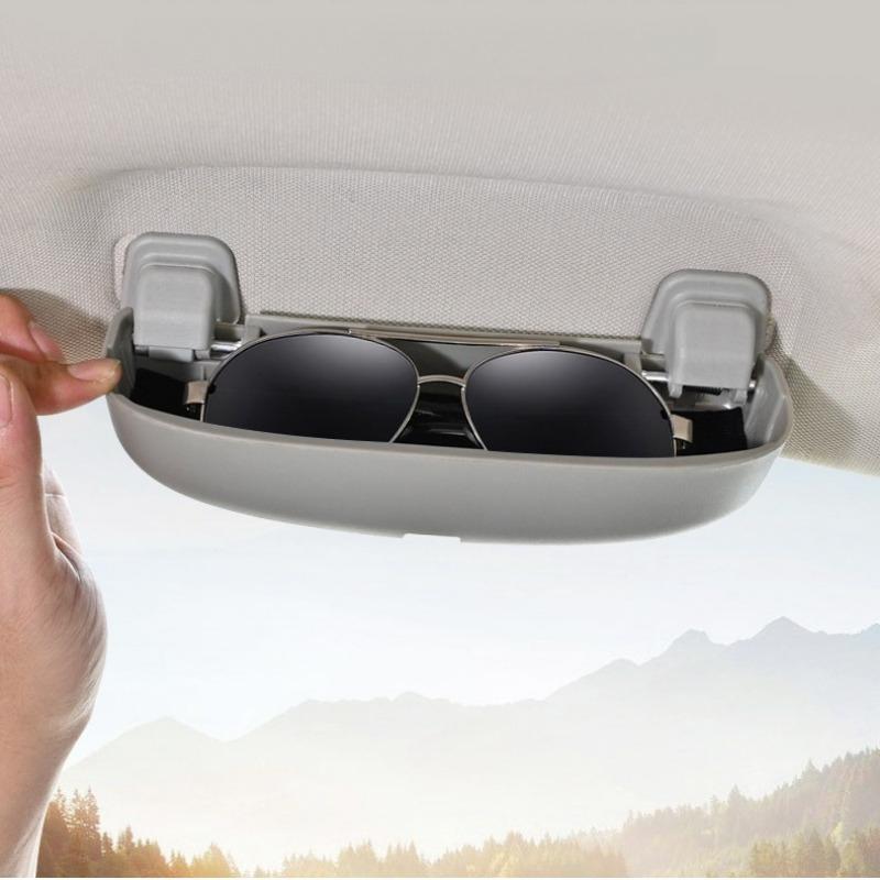 Футляр для очков для автомобиля для Land Rover Freelander Discovery 3 4 5 Evoque Держатель для солнцезащитных очков Зажим для очков Бокс Органайзер для хранения Аксессуары